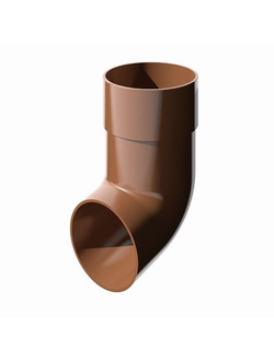 Слив трубы, пластиковый КОРИЧНЕВЫЙ