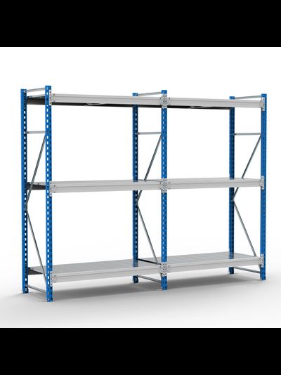 Стеллаж SGR-V-Zn 2183-2,0, 2000х2100х800 мм