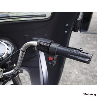 Электротрицикл Rutrike КАРГО 1800 60V1000W серый