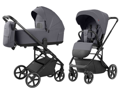 Коляска 3в1 Carrello Alfa Fashion Grey 2025 (Vega)