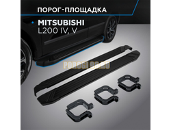 Пороги на Mitsubishi L-200 (2019-…) Black Start