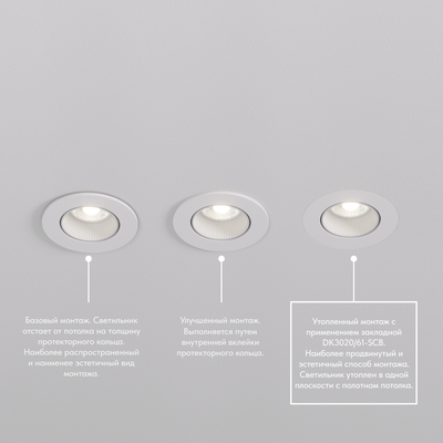 Закладная панель DK3020/61-SCB