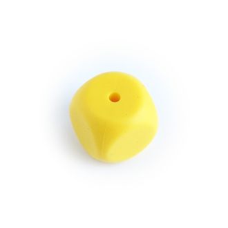 Силиконовый Кубик 15х15 мм Желтый