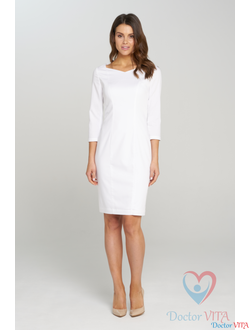 Платье медицинское Dr.Super Laura белое