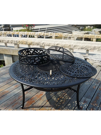 Стол с грилем Etna из литого алюминия