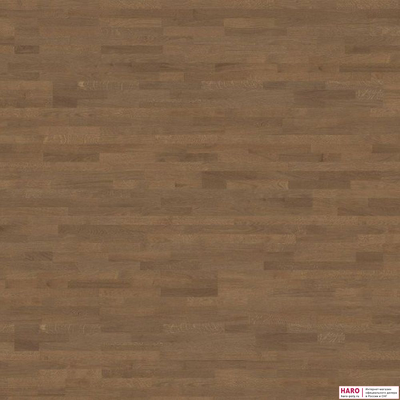 Паркетная доска Haro Дуб Пуро Дымчатый Тренд структур 534843 3-пол масло