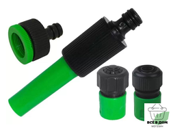 Стартовый набор д/подключения шланга 1/2" (пистолет, коннектор 2, адаптер, E1M