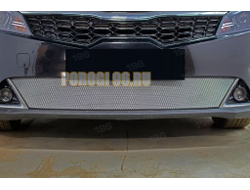 Защита радиатора для KIA Rio 2020- chrome