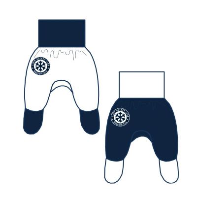 Ползунки ХК «СИБИРЬ» голубые (р.56)