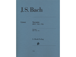 Bach, J.S. 6 Toccaten BWV910-916: für Klavier (ohne Fingersatz)