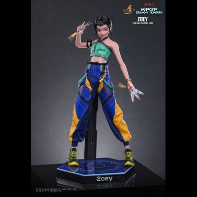 ПРЕДЗАКАЗ - Зои ("Кейпоп-охотницы на демонов") - Коллекционная ФИГУРКА 1/6 Zoey KPop Demon Hunters (TMS178) - Hot Toys ?ЦЕНА: 30900 РУБ.?