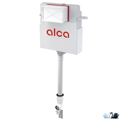 Бачок Alcadrain AM112 Basicmodul скрытого монтажа для замуровывания в стену без панели смыва для чаши генуя