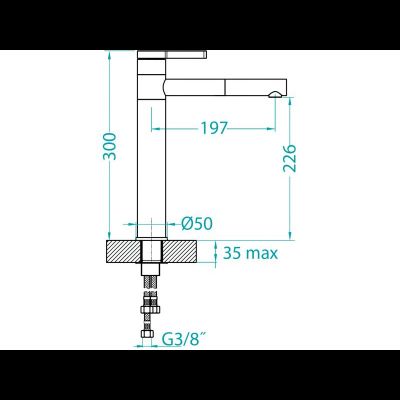 Смеситель Alveus Zina G11