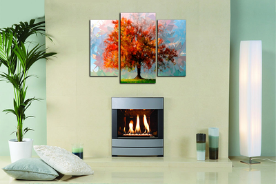 Модульная картина "Дерево многогранности"