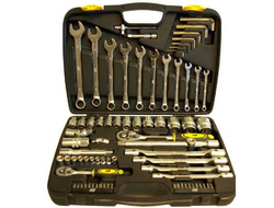 Набор инструмента 77 предметов 1/2''DR CrV