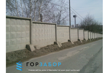 Ремонт бетонного забора