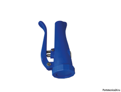 Пистолет для пены душ, нерж. корпус пластик вход под шланг 20 мм 8 бар