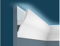 Потолочный плинтус для подсветки из экополимера Cosca К2 120х53