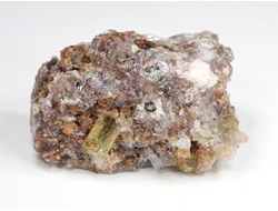 Апатит, кристаллы на пароде, Мексика (45*30*26 мм, 45 г) №26251