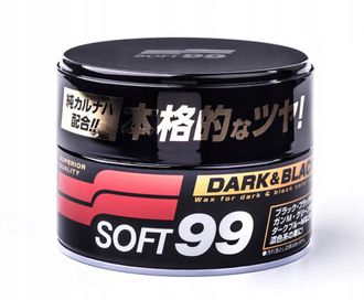 Soft99 Soft Wax для темных авто, 350гр
