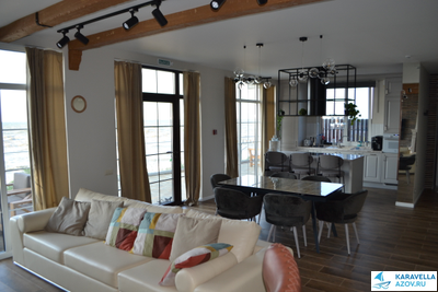 Зеленый холм Green Hill - 3-комнатные апартаменты с видом на море (первая линия)