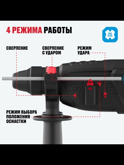 Перфоратор ALTECO RH 850-26 SDS-plus 12755