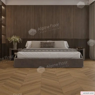 Ламинат Alpine Floor Chevron Art Дуб Тибет LF109-07 в интернет-магазине mirovoy-parquet.ru