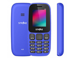4630055249718  Мобильный телефон STRIKE A13 DARK BLUE,   2SIM, фонарик, диктофон, FM-радио