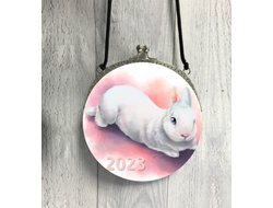 Сумка круглая год Кролика №5