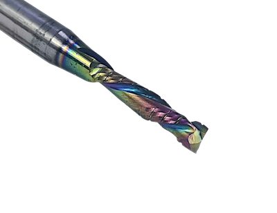 Фреза компрессионная со стружколомами спиральная 4x17 s6x50 Z2+2 HM