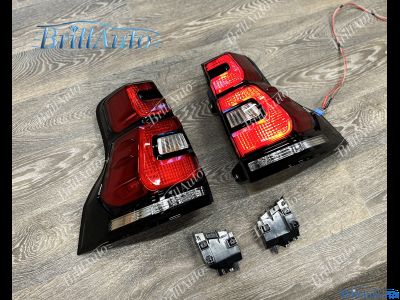 Стопы Toyota Land Cruiser Prado 150 2018+ красные светодиодные