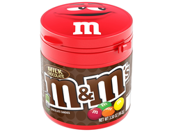 Драже M&M's Chocolate баночка 100гр (6 шт)