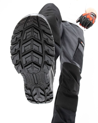 Полуботинки летние мужские Brodeks Cyclone BRS102 S1P, черный