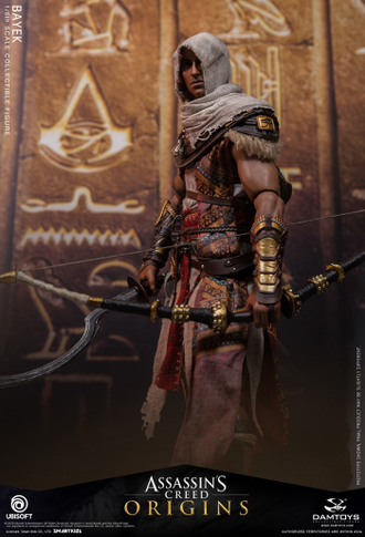 ПОСЛЕ ОБЗОРА - Ассасин Байек (Ассасинc Крид: Истоки) - Коллекционная ФИГУРКА 1/6 scale Bayek Collectible Figure Assassin's Creed Origins (DMS013) - Damtoys