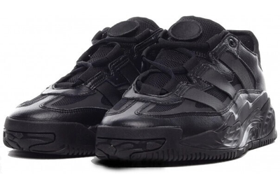 Adidas Niteball All Black зимние с мехом