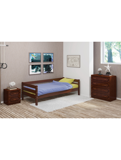 Кровать Глория орех (Браво мебель)