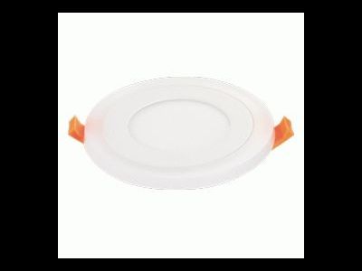 Светильник встраиваемый Ecola даунлайт Круг 12W 4200K 4K подсветка 4W 4K 195(155)x20 DVRV16ELC