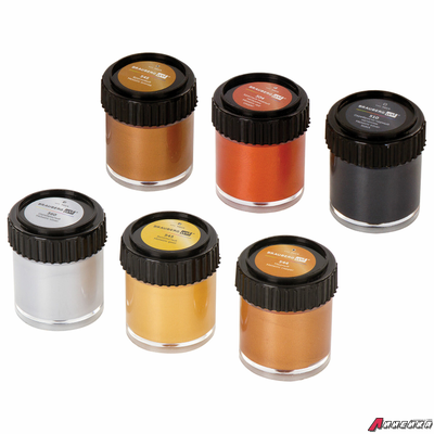 Краски акриловые художественные металлические цвета BRAUBERG ART CLASSIC, НАБОР 6 шт*22мл. 191717