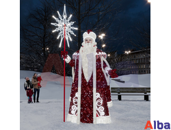 Световая фигура Дед мороз, h=4,15