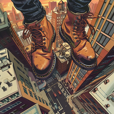 Ботинки Dr. Martens 1490 Vetemens черные с розовым