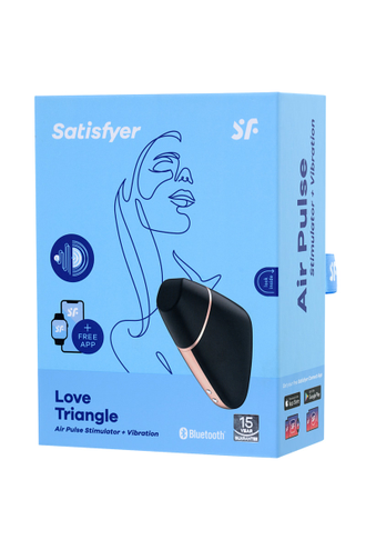 J2018-57 ВАКУУМ-ВОЛНОВОЙ БЕСКОНТАКТНЫЙ СТИМУЛЯТОР КЛИТОРА SATISFYER LOVE TRIANGLE