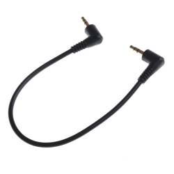 Стерео кабель TRS - TRS «мини джек / мини джек» (угловой L-type 3,5 мм), 18 cm (поштучно)