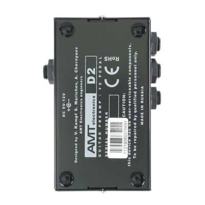 AMT D2 - двухканальный гитарный предусилитель (Diezel) [без БП]