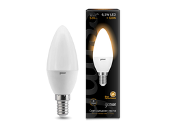 Gauss LED Candle 6.5w 830/840 E14