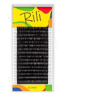 Ресницы чёрные Rili - MIX (16 линий)