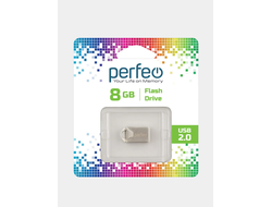 флешка Perfeo USB 8GB M10 Metal Series