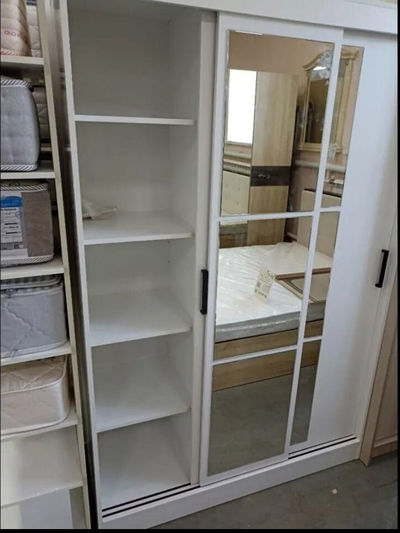 Шкаф-купе "Бруно 2" (Тайм-2, ШК-30) 1,31м Белый ЛДСП МР