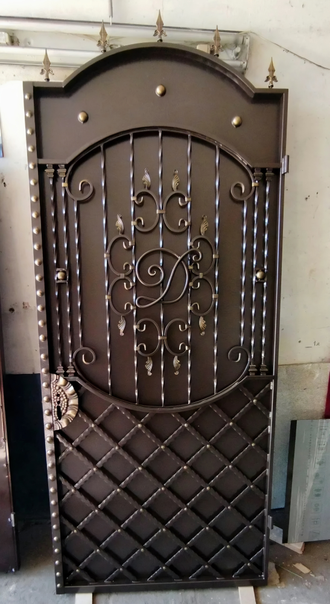 Кованая калитка - Арт 016