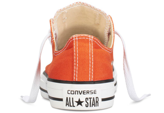 Кеды Converse All Star Vibrant Orange оранжевые низкие фото