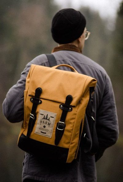 Рюкзак Parm City Travel L Горчичный